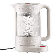 Bodum BISTRO Electric water kettle, double wall with temperature control, 1.1 l, 37 oz, 1500W Off white