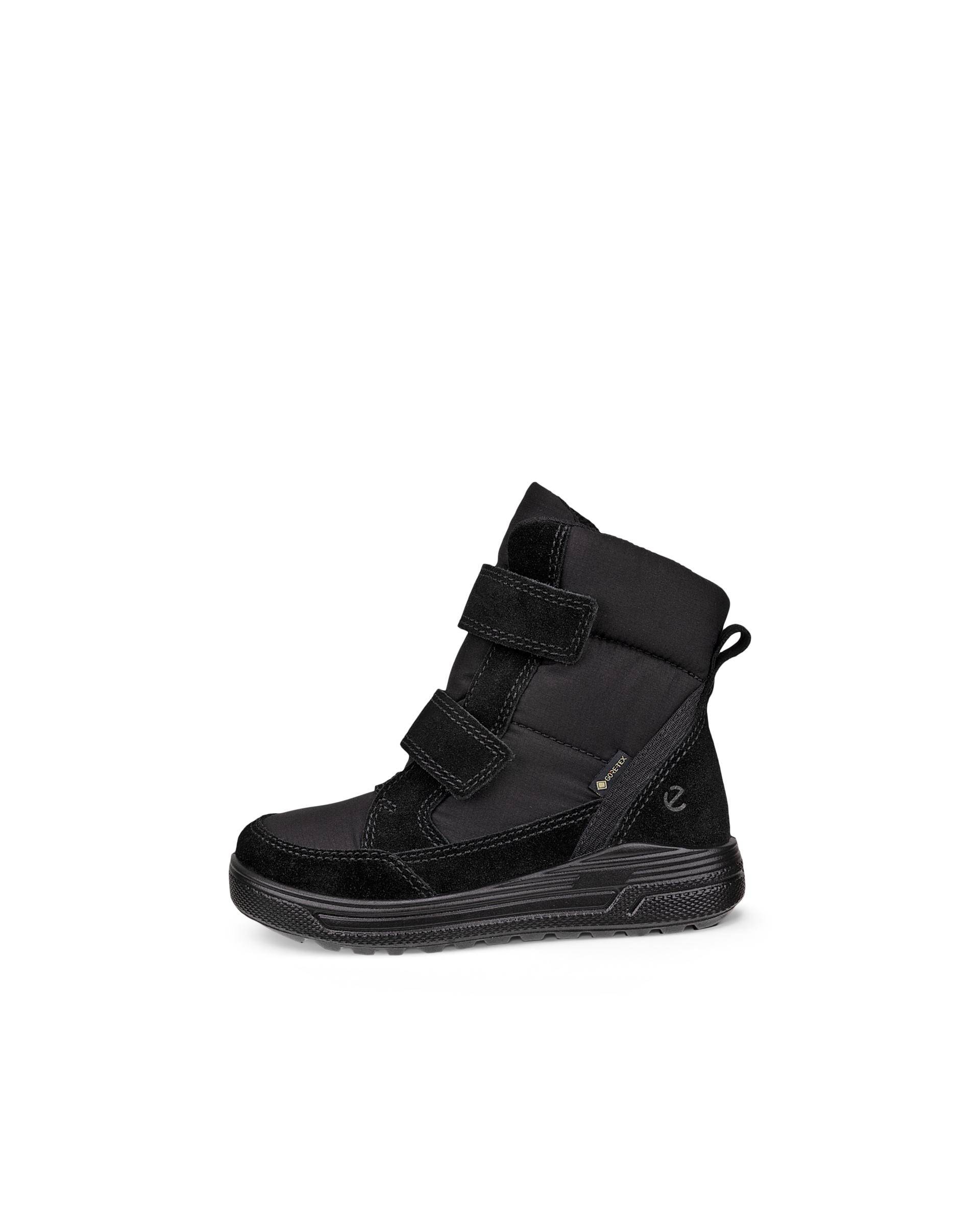 ECCO URBAN SNOWBOARDER - Gore-Tex vinterstøvle i ruskind til børn - Sort - 33- Gore-Tex