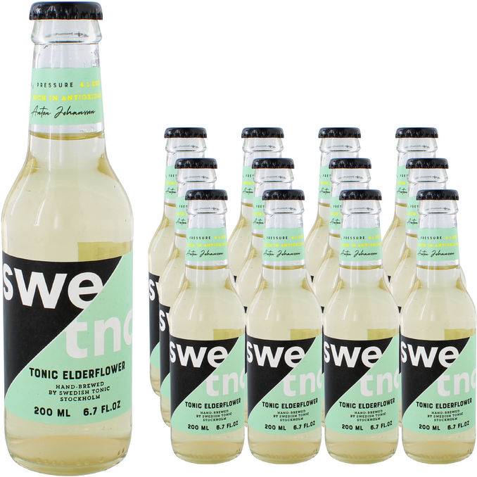 Swedish Tonic Tonic Fläder 12-pack