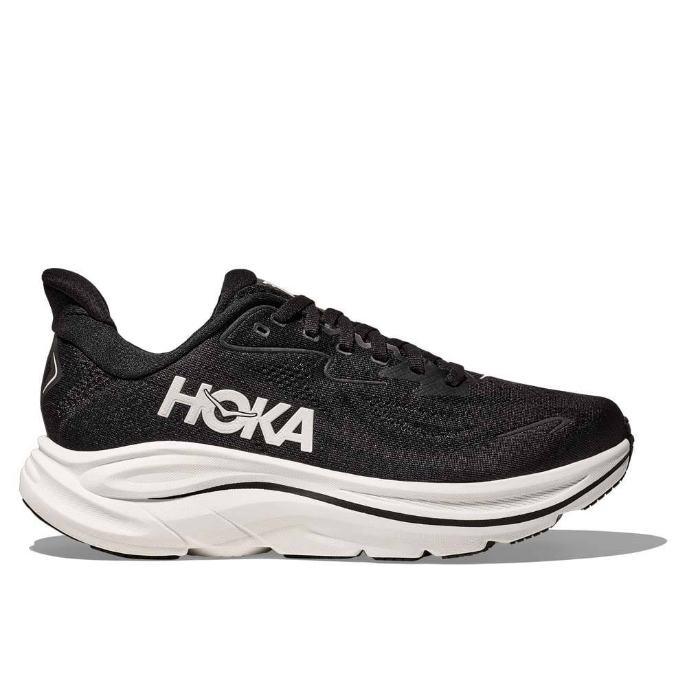 Hoka Clifton 10 Wide löparskor (dam) - Black/White, 40
