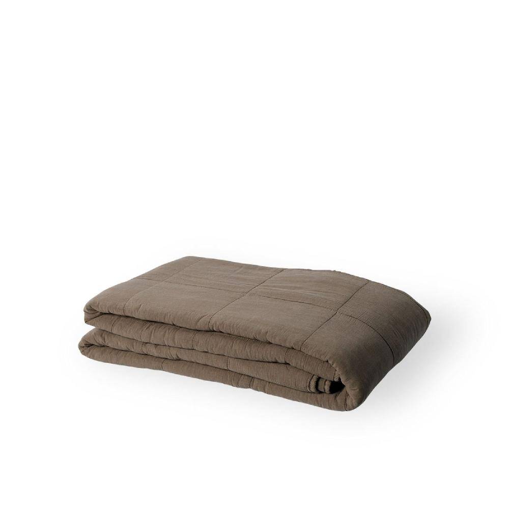 Sika-Design Sengetæppe i cappuccino 240X260 cm.