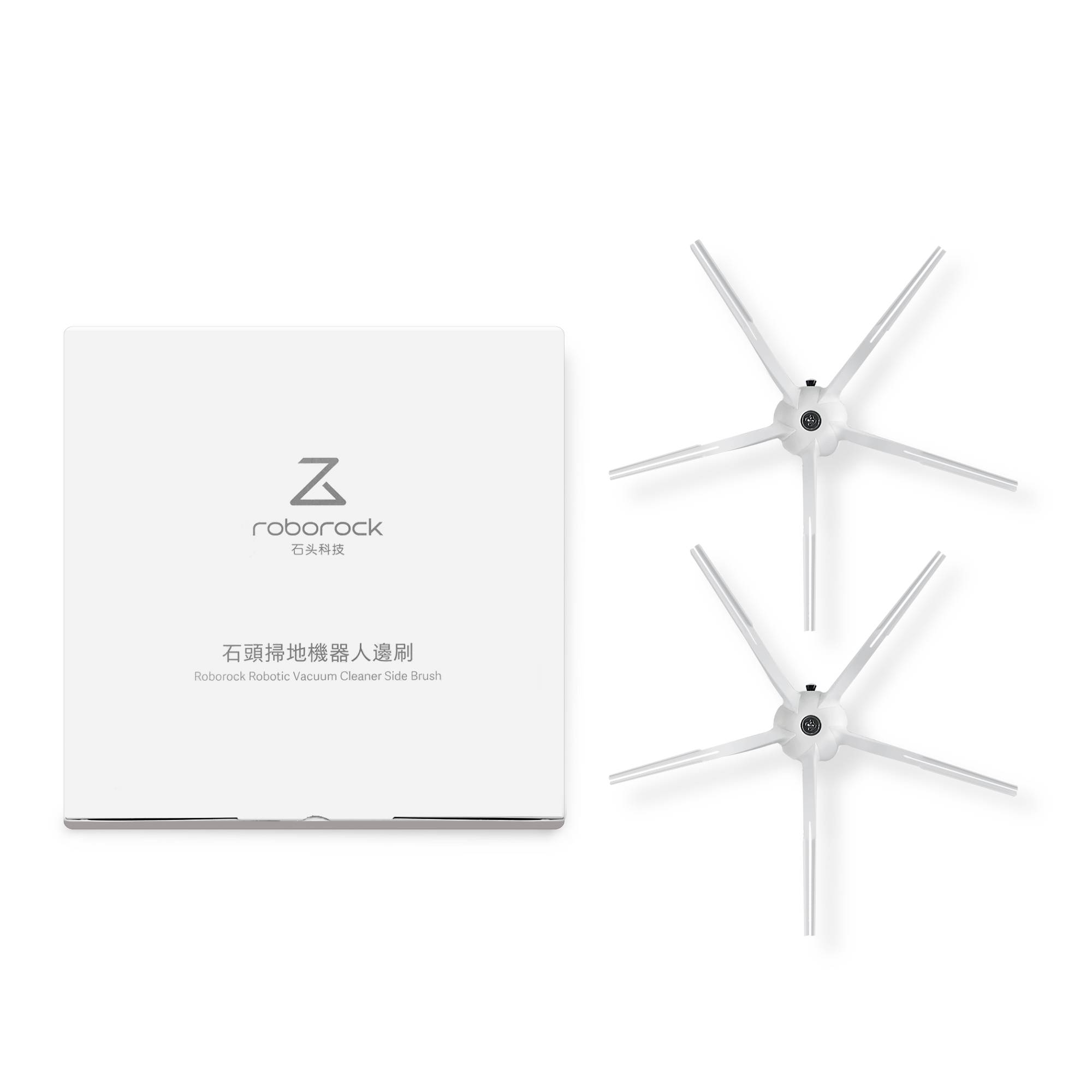 Roborock Sidoborstar 2-pack Roborock S7 Plus vit