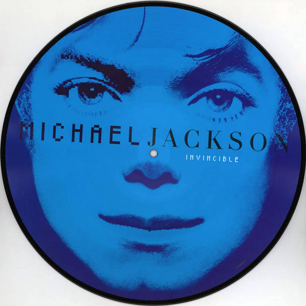 Michael Jackson Invincible - Picture Disc 2LP in Black