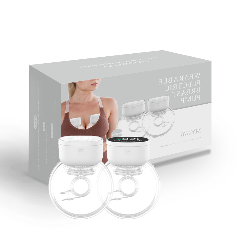 MY-376 Breastfeeding Breast Milk Pump Intelligent Breast Pump Hands Free Electric Breast Pump 3 Modes 9 Levels Electric Drive