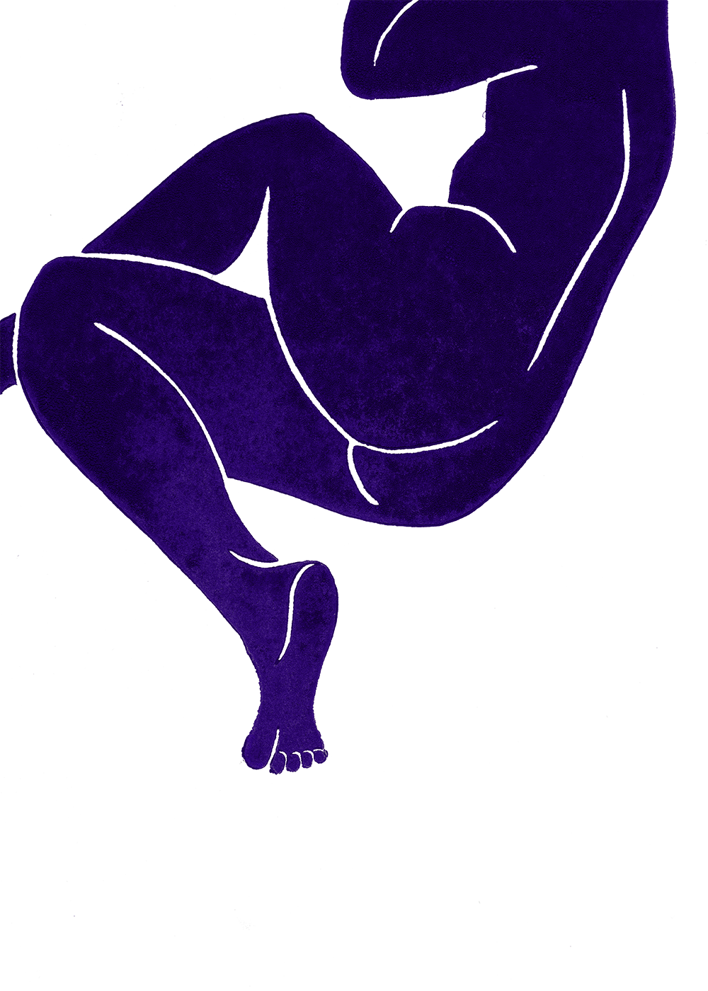Linocut III - 70x100 cm (70x100 cm)