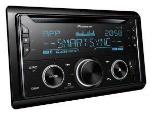 Pioneer FH-S720BT - 2DIN Bluetooth DSP tidsfördröjning auto spelare