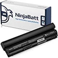 NinjaBatt Batteri till Dell E6230 E6320 E6330 E6220 RFJMW K4CP5 E6430S 7FF1K FRR0G J79X4 MHPKF V7M6R TPHRG YJNKK 5X317 312-1381 312-1241 312-1446 312-1380 - Hög prestanda [6 celler/4400 mAh