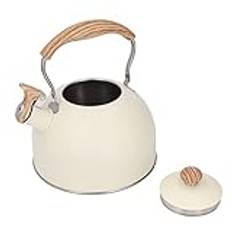 Te Kettle, Goosenhals Kettle Spovetop Tea Pot For Spise 2.5L Rostfritt Stål Whistling Tea Pot med Ergonomiskt Handtag för Hemkökskontor