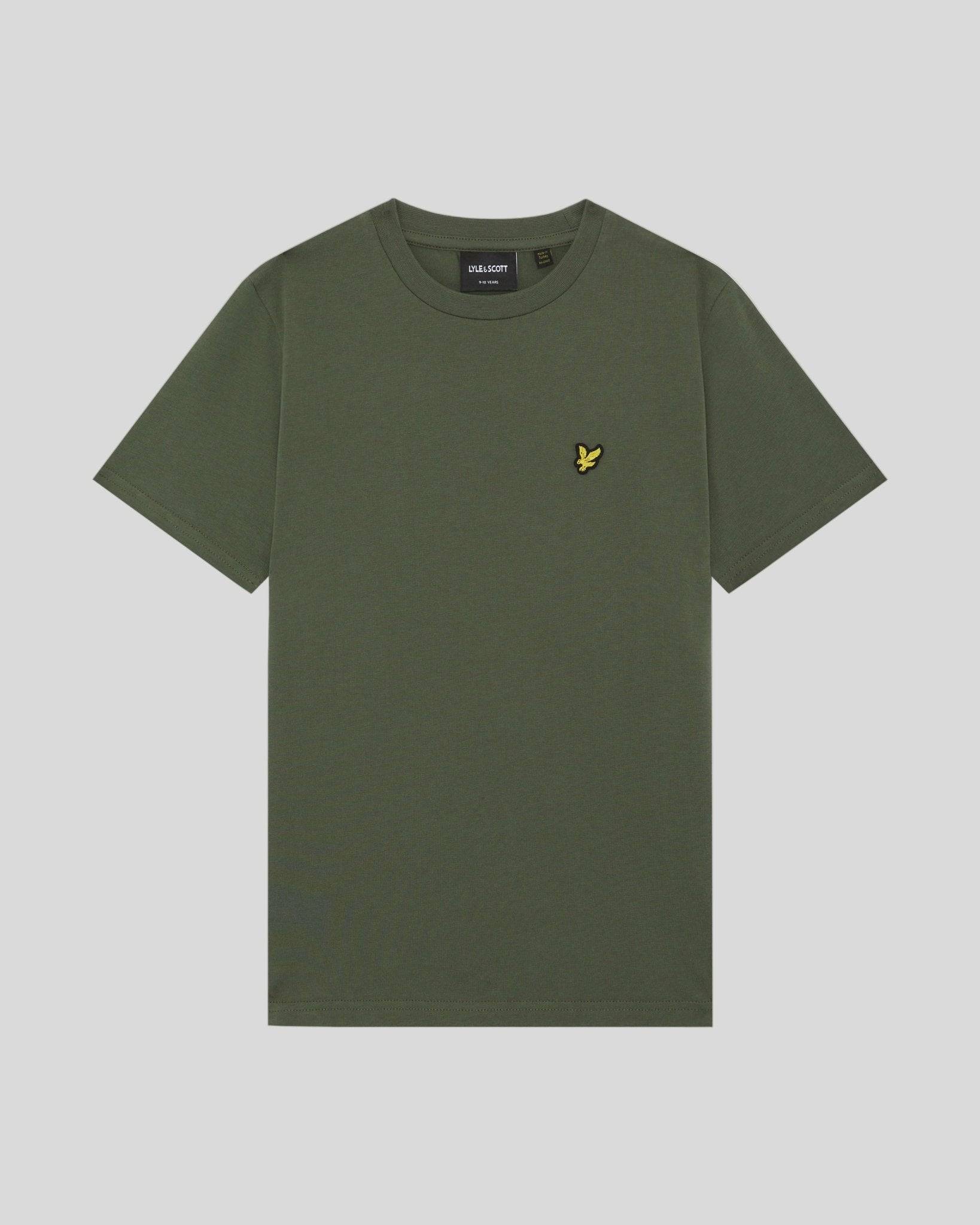Lyle & Scott Kids Cotton Crew Neck T-Shirt Deep Depths