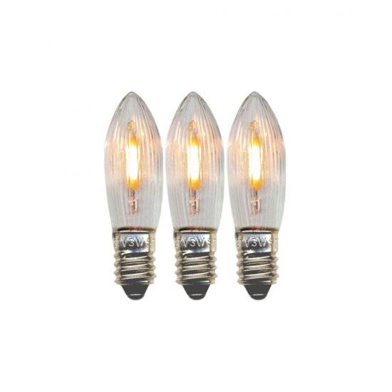 LED Reservlampor filament 0,5W E10