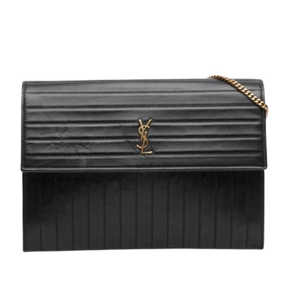 Yves Saint Laurent Vintage - Pre-owned Victoire Axelremsväska Vintage - Dam - ONE Size - Läder