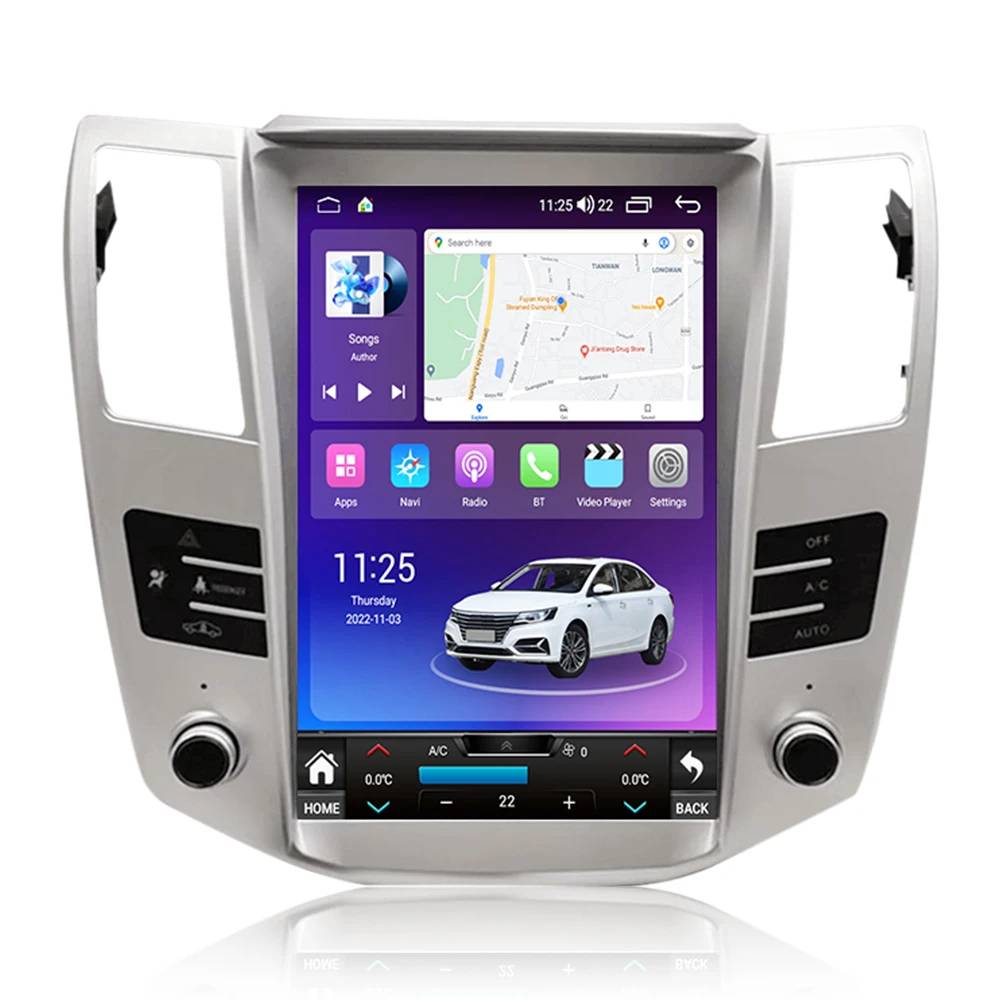 Lexus RX 2004-2007 Android Tesla Bilstereo