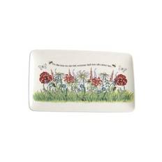 Asiett med handritat motiv Sommar 1-pack