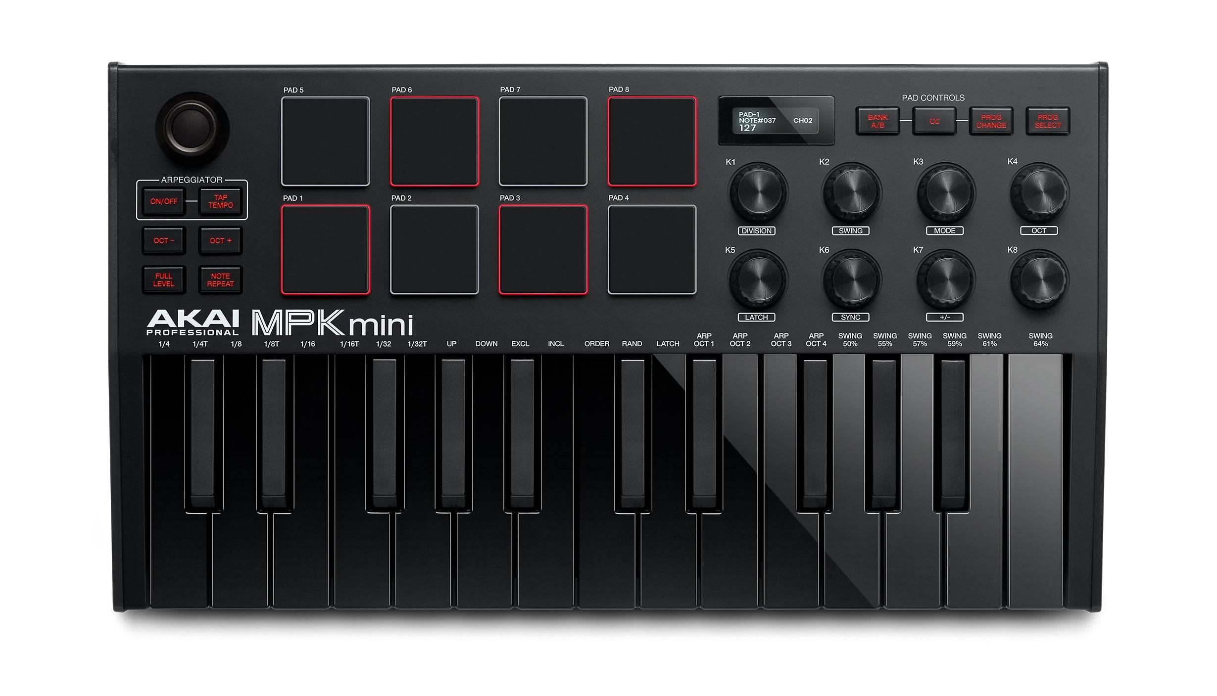 DEMOVARE - Akai MPK Mini Mk3 (Sort)