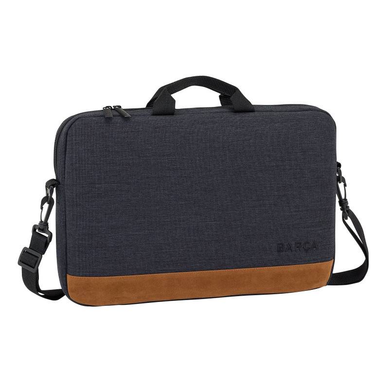 F.C. Barcelona Black Casual Official Laptop Or Tablet Bag for up to...