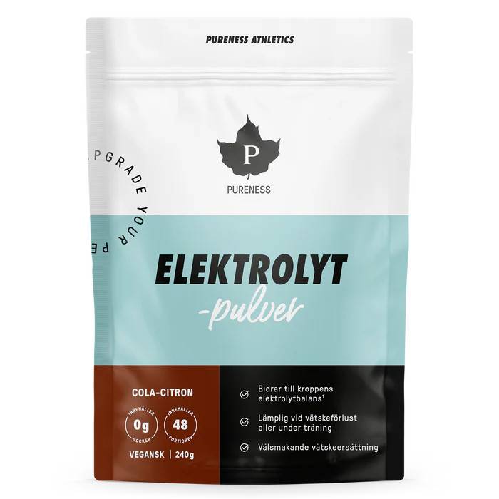 Elektrolytpulver Cola Citron 240g Pureness