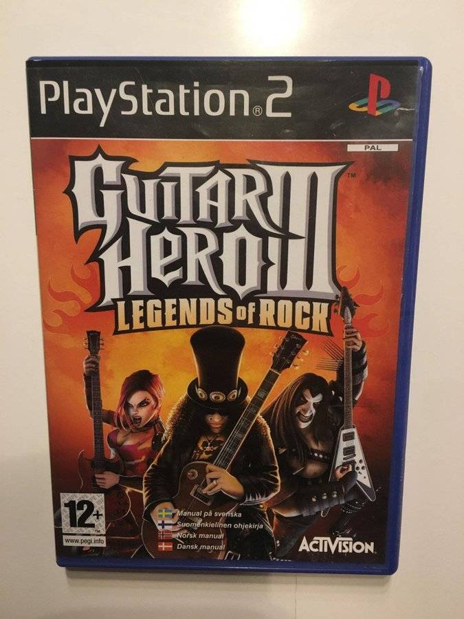 Guitar Hero 3 Legends of Rock PS2