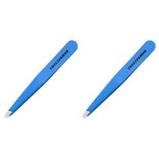2st Tweezerman Slant Tweezer Blue Jewel - 1 pcs