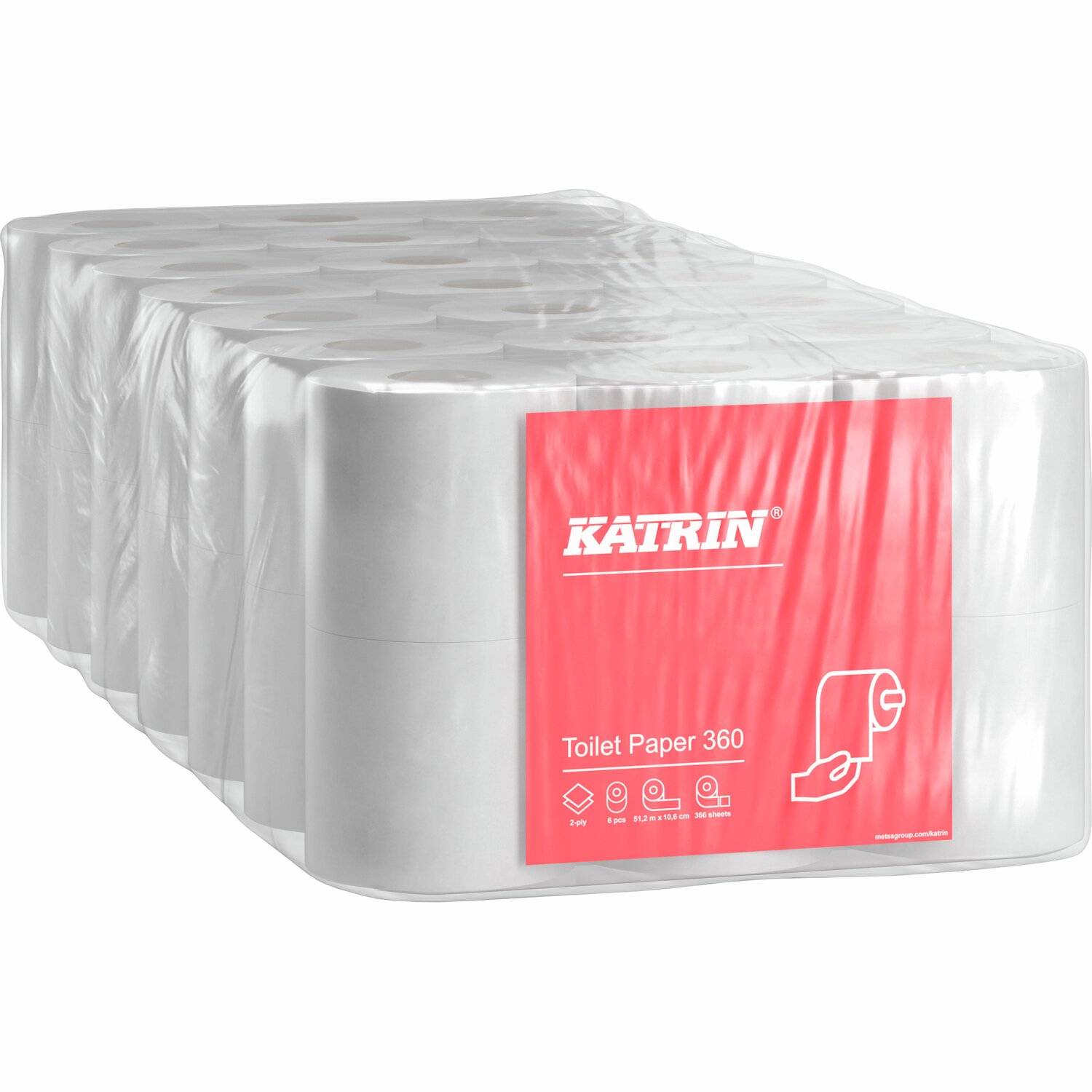 Toalettpapper Katrin 2-lagers 42x50m
