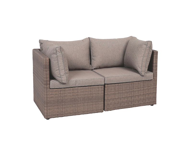 Isla 2-personers modulsofa inkl. EASY DRY hynder - Dusty