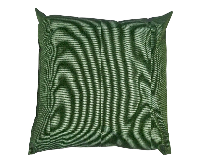 Pyntepude 45x45 Struktur - Grøn/Sort