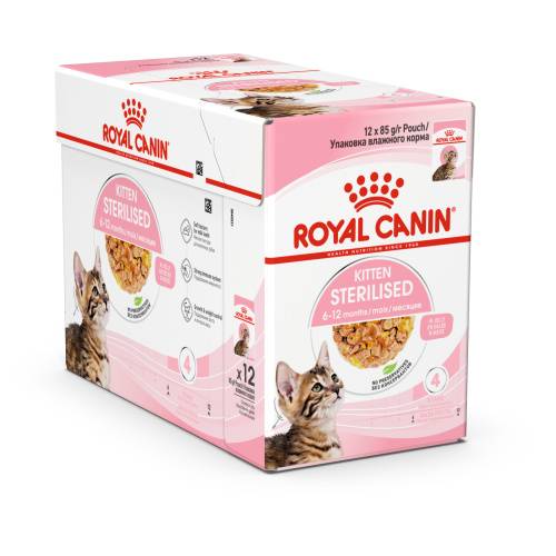 Royal Canin FHN Kitten Sterilised Jelly 12x85g