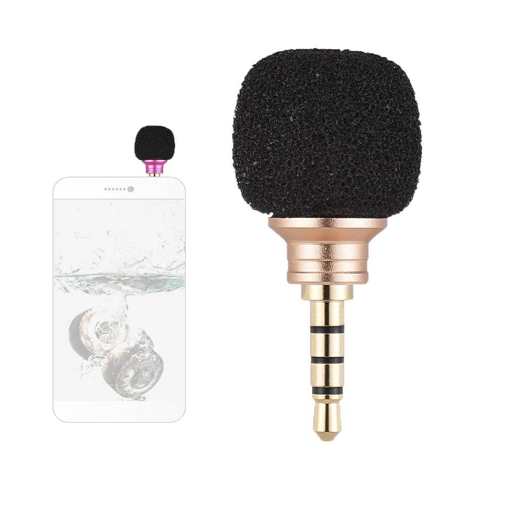 Andoer usb mikrofon mikrofon för smartphone bärbar trådlös minimikrofon mikrofon mikrofon usb för iphone sangsung huawei ipad - Röd