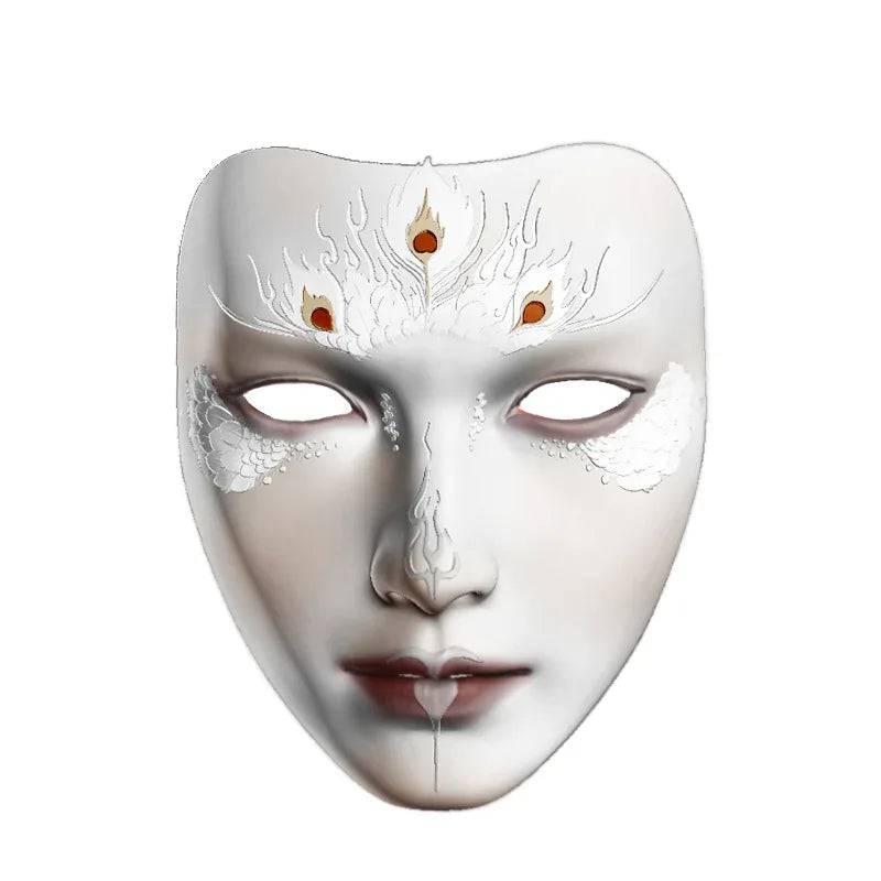 Soul Crop Antique Mask Full Face Adult Handsome Male Emperor - male emperor
