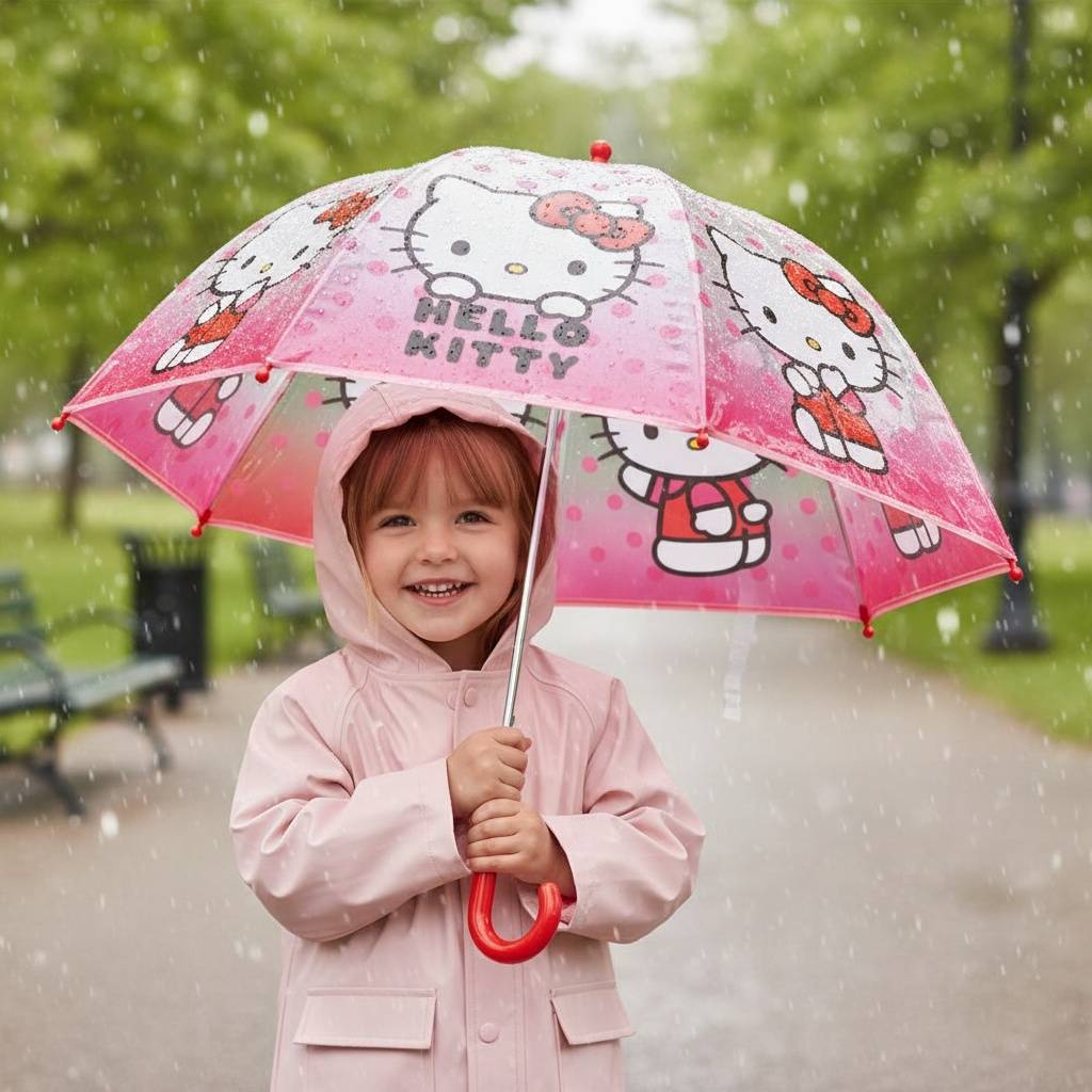 Hello KittyÂ® Paraply Pink