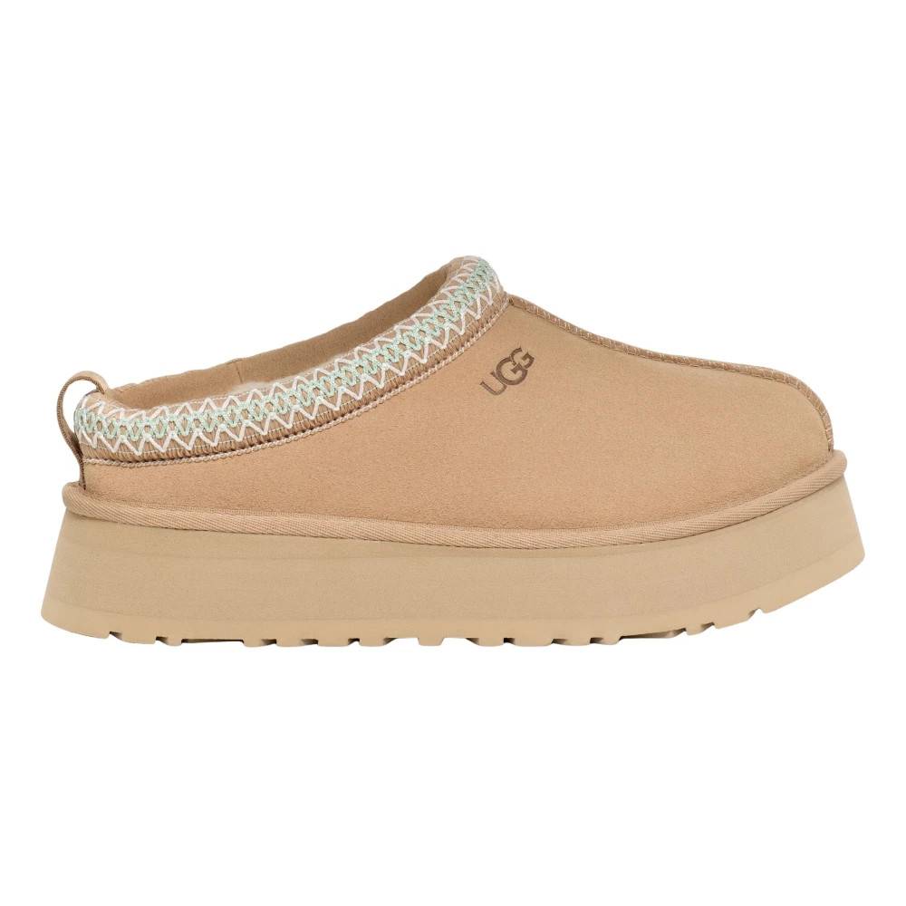 UGG Tazz Platform Clog - Sko - Dame - Beige - 39 EU - Uld