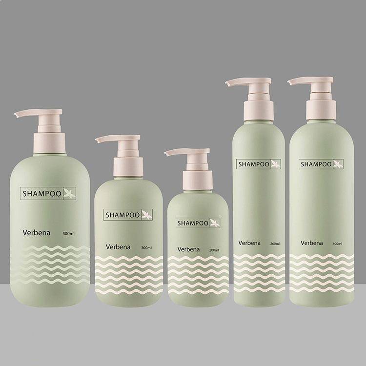 200/300/500 ml Återfyllbar Schampo Balsam Kroppstvål Dispenser Badrumstvålflaska Dispenser Duschpump Schampo Dispenser grön