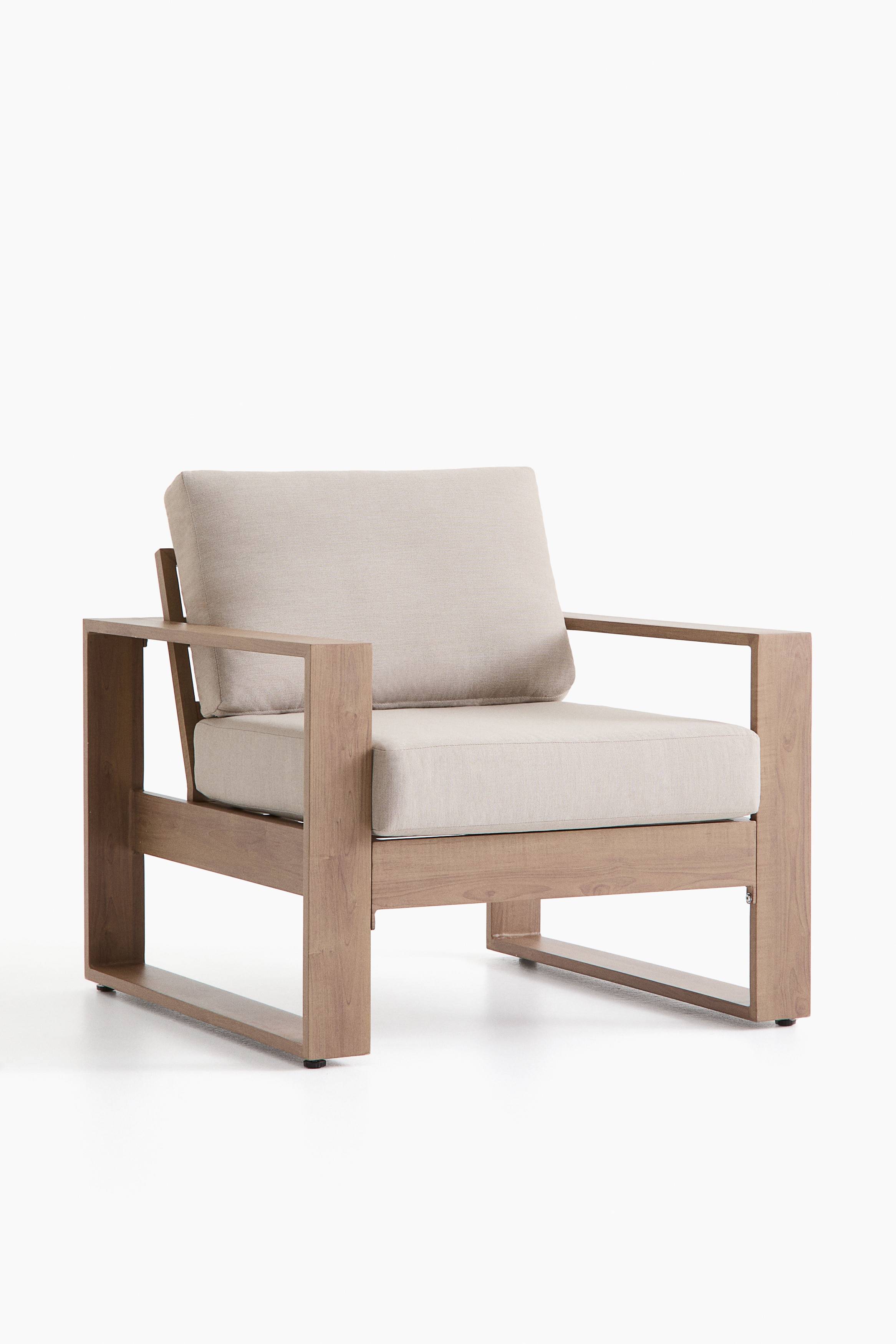 H&M HOME - Udendørs Loungestol - Aluminium, Brun