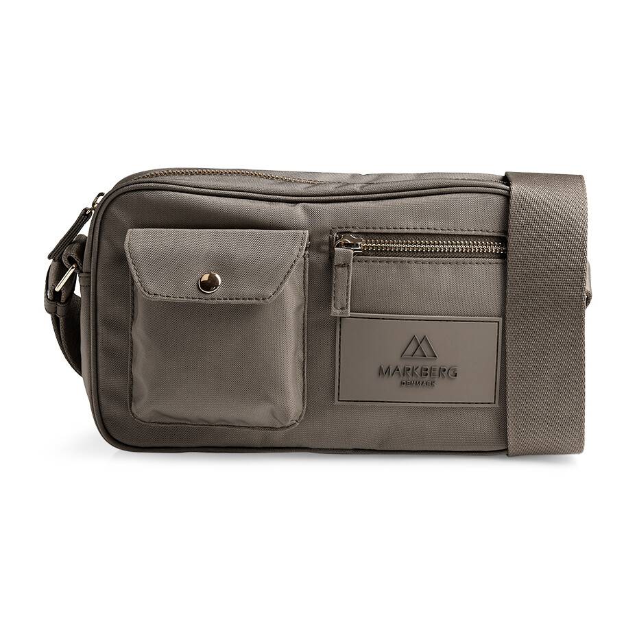 Markberg Darla Monochrome crossbody (WALNUT W/GOLD (337))