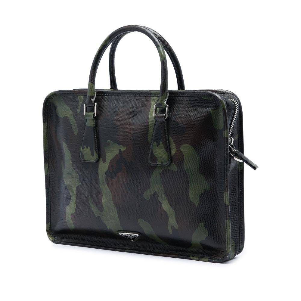 Prada Vintage Prada Briefcase L 27cm x W 35.50cm x D 6.50cm - Dokumentmapper hos Magasin.