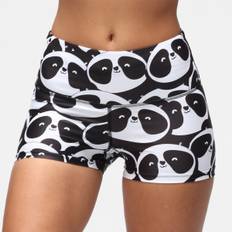 Panda TikiBooty Shorts, XXL / Monochrome