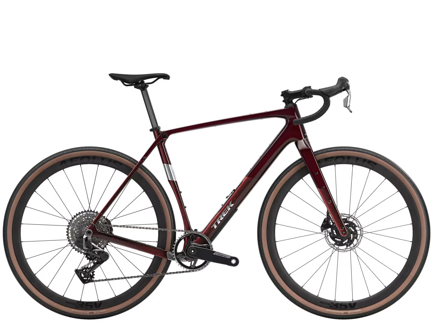 Trek Checkpoint SL 7 AXS Gen 3 - Dark Red/Carbon Red Smoke Splatter - L - Cykel