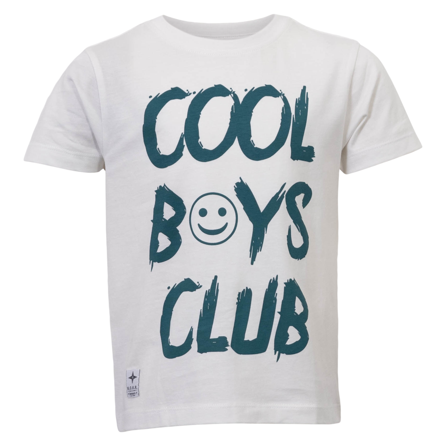 N.O.H.R. Doka Drenge T-shirt - P3 CLOUD DANCER - 98/104