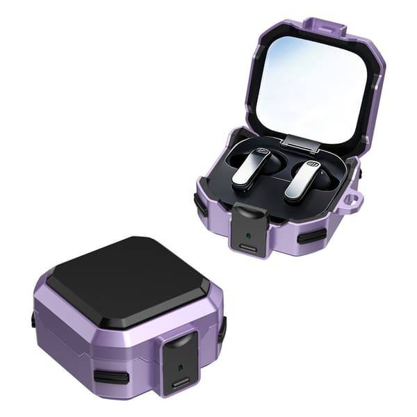 Samsung Galaxy Buds 4/4 Pro Skal Shockproof Hybrid Lila
