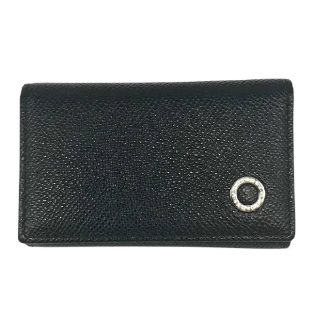 Bvlgari Vintage - Pre-owned Laeder nyckelhllare Vintage - Herr - ONE Size -