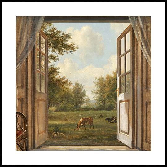 Landscape Near Hilversum Poster (30x30cm) - Plakater >