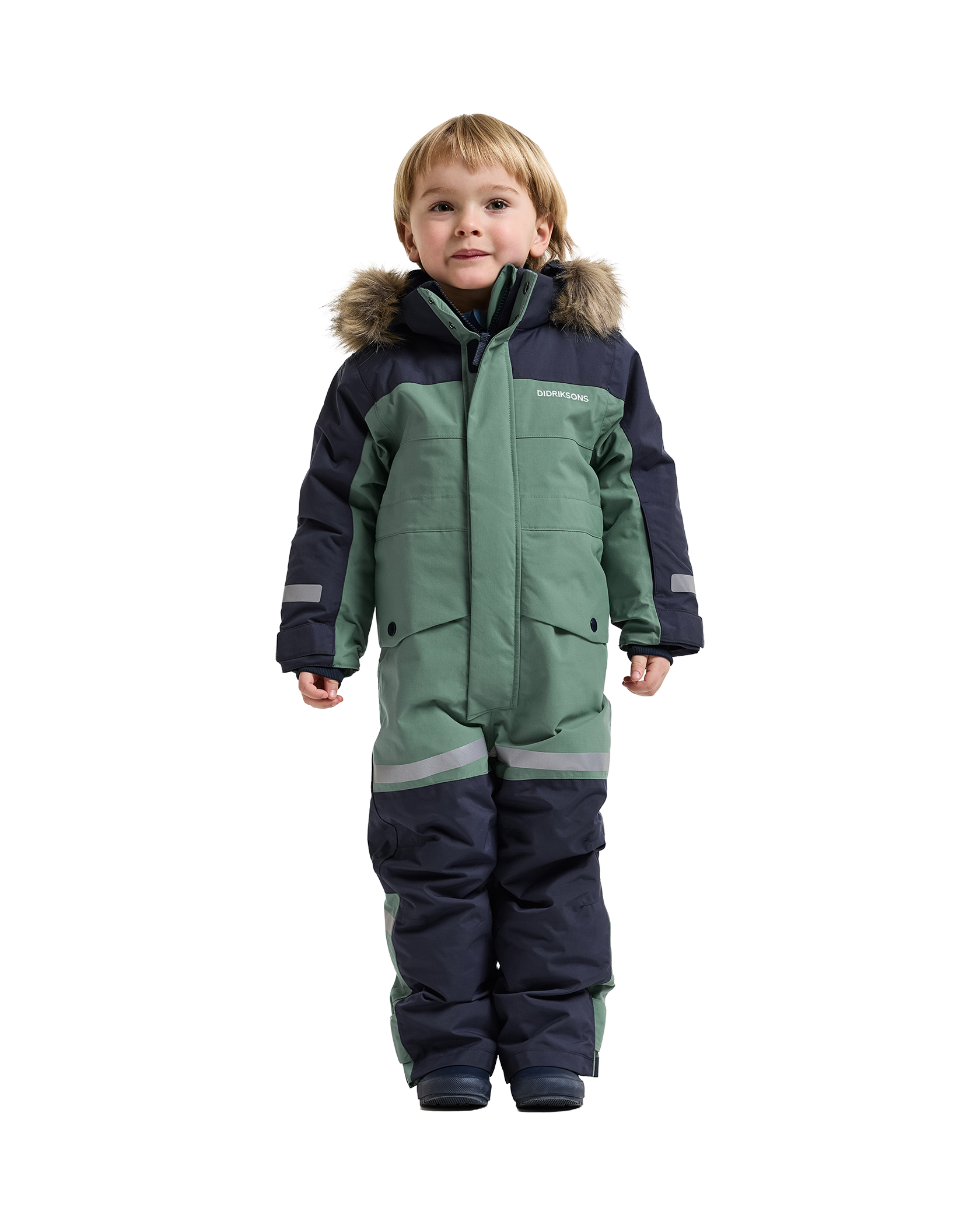 Bjärven Coverall JR Dark Moss (90) - Grön (90)