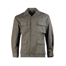 Let retro jakke | US OD R/S BDU FIELD JACKET - Teesar - S