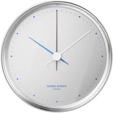 Georg Jensen Henning Koppel Wall Clock 10cm Polished SS Stål - Ure & Vejrstationer hos Magasin