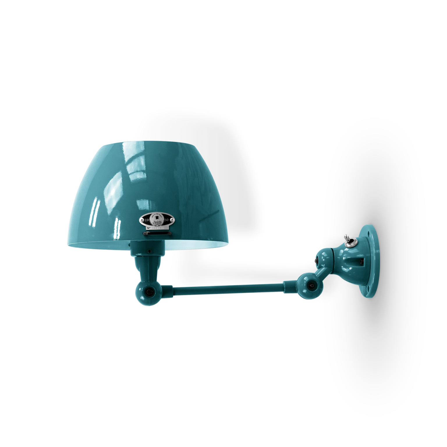 Aicler AIC701 væglampe fra Jieldé - Ocean blue / Blank