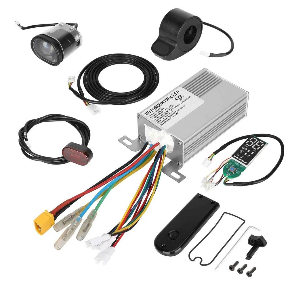 36V 48V FOR XBOT Scooter Controller Set Dashboard Accelerator LED Display Set For G30Max For Monorim Electric Scooter Accessory