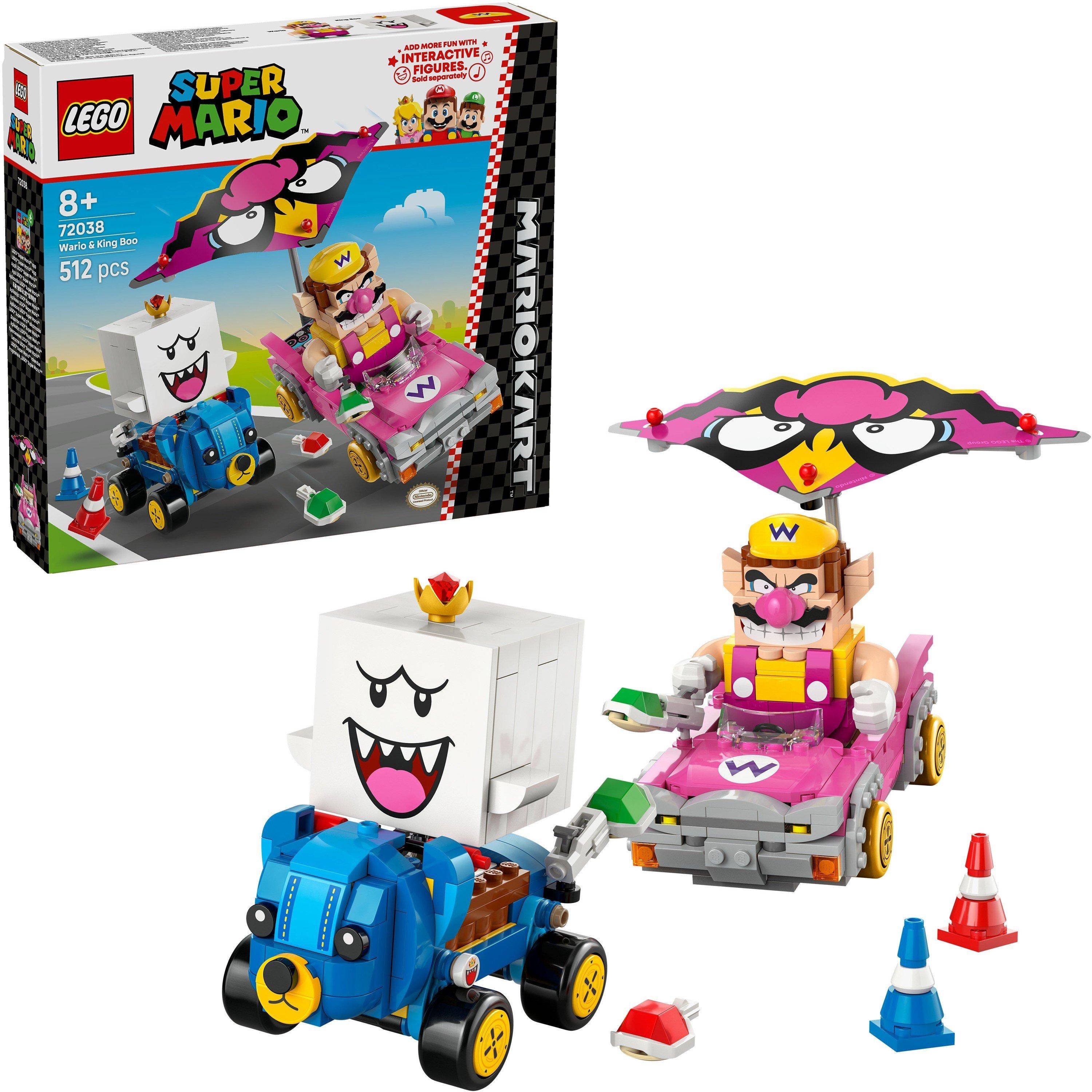 Lego Lego® Super Mario™ 72038 Mario Kart™ – Wario & King Boo Figures And 2 Karts