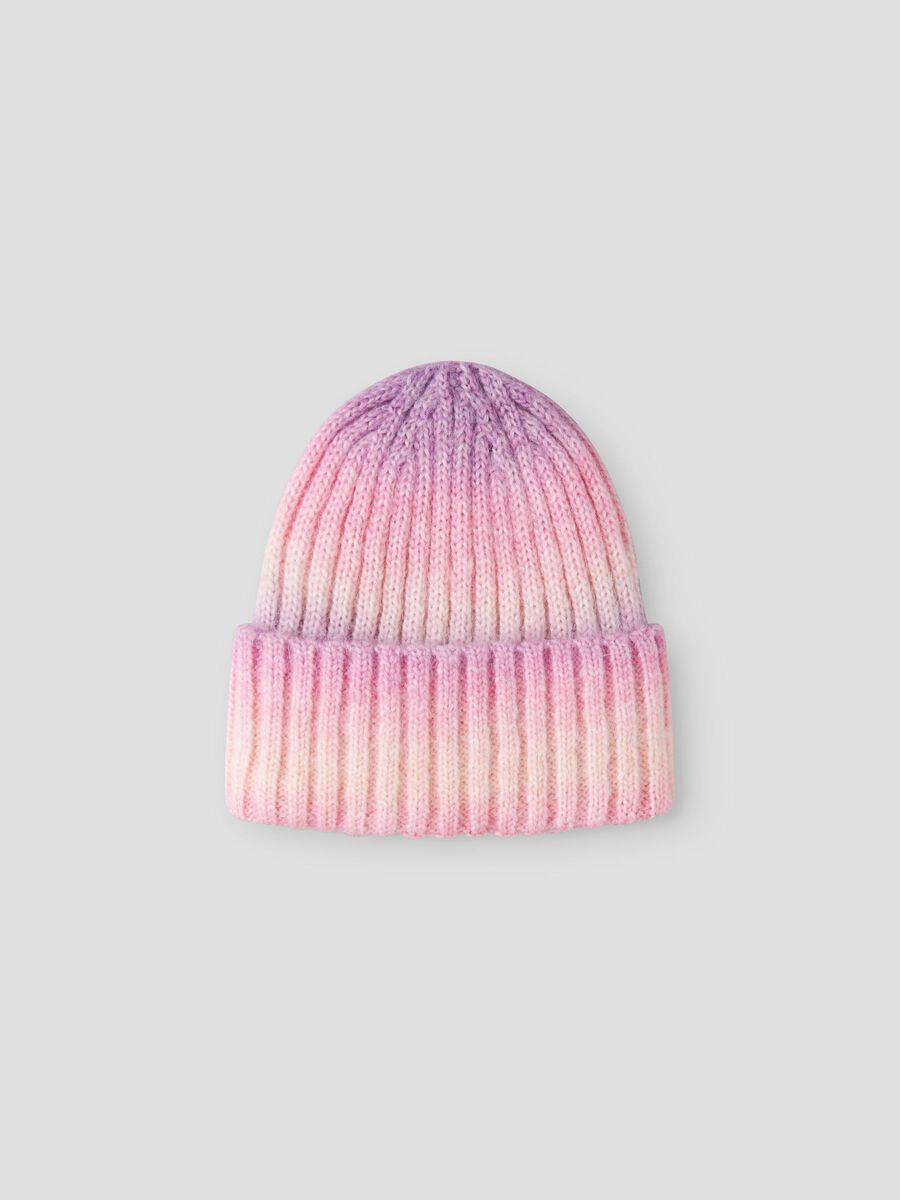 Stickat Mössa - Lila - 50/52