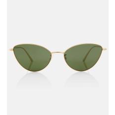 Khaite x Oliver Peoples 1998C cat-eye sunglasses - gold - One Size