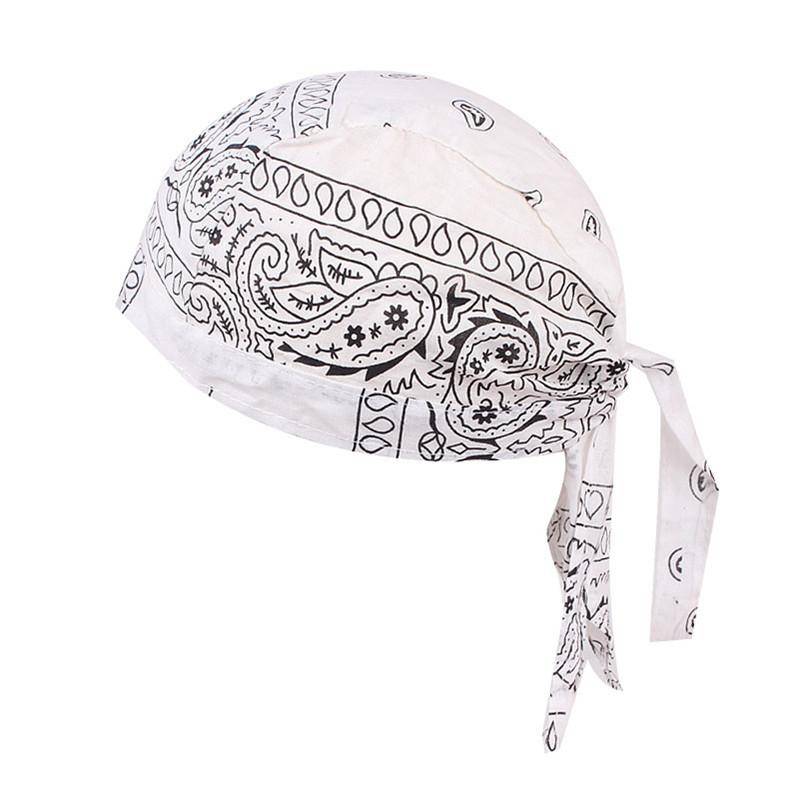 Biking Bandana Skull Cap Beanie Lightweight izable Fit Cotton Biker Hat Hood Headband Headscarf Outdoor Use Athletic Head Wraps