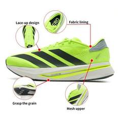 ADIZERO SL2 M Herr Löparskor, Dagliga Pendling Utomhussporter Bekväma Lätta Atletiska Casual Sneakers, JI2984 - svart (Multi-size)
